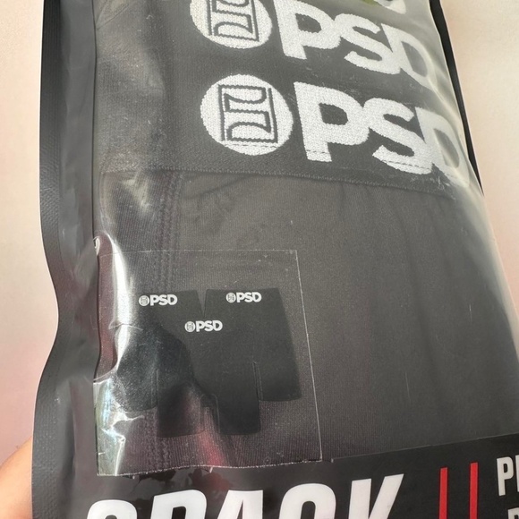 PSD 3 Pack Premium Boxer Briefs Core Standard All Black Sizes Medium & XL NEW - Picture 2 of 3